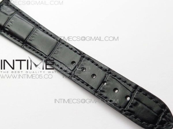 Calatrava 5153G SS ZF 1:1 Best Edition Black textured dial on Black Leather Strap A324CS – Bild 20