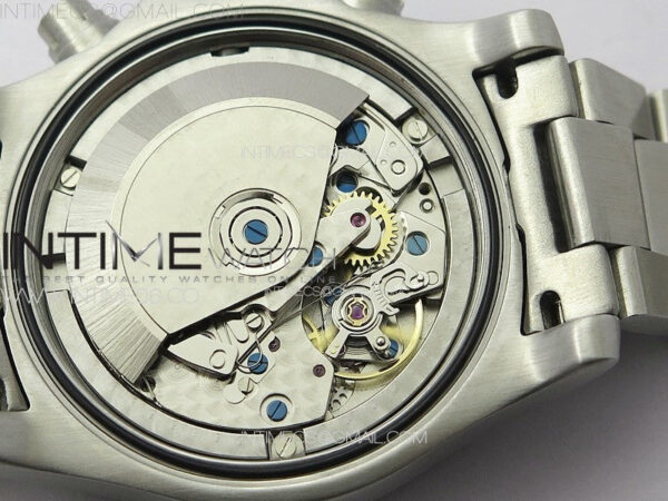 Avenger Chrono SS Yellow Second hand B50 Blue Dial on SS Bracelet A7750 – Bild 25