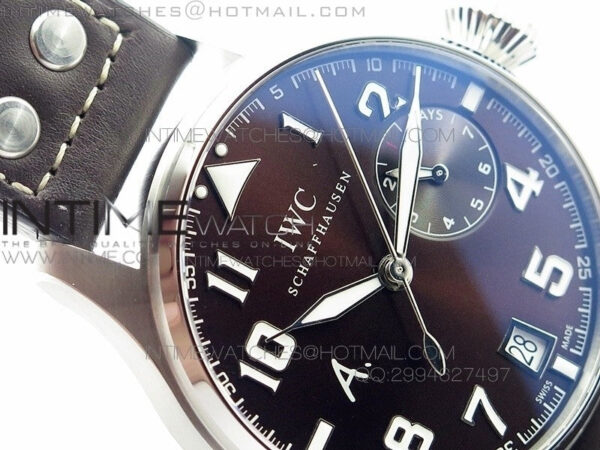 Big Pilot Real PR IW500422 Aviation Pioneer Special Edition ZF 1:1 Best Edition on Brown Leather Strap A51111 – Bild 6