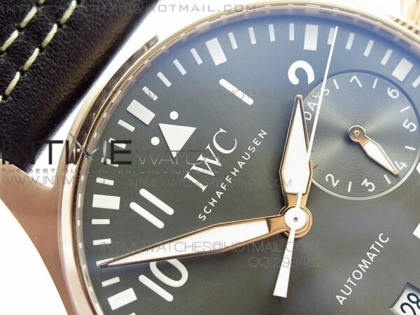 Big Pilot IW500917 ZF 1:1 RG Best Edition on Brown Leather Strap A521111 – Bild 6