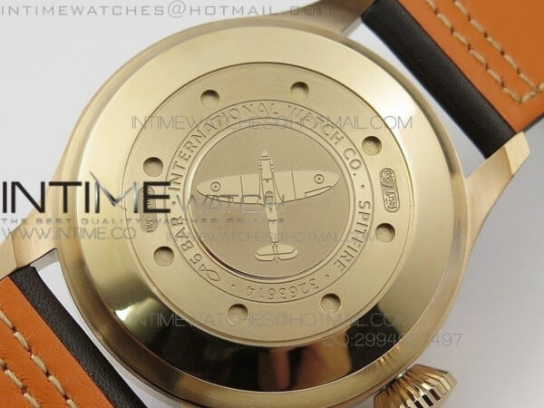Big Pilot IW500917 ZF 1:1 RG Best Edition on Brown Leather Strap A521111 – Bild 15