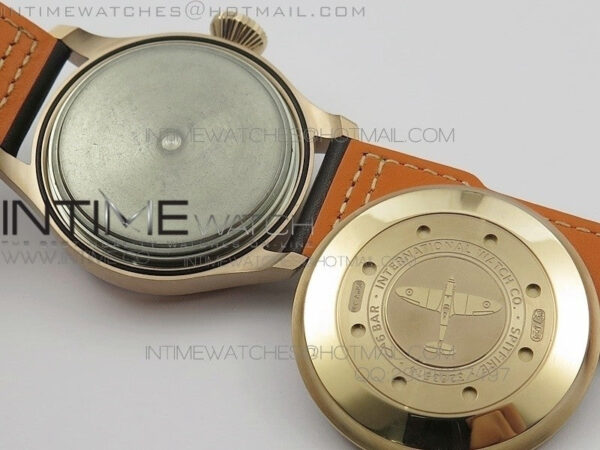 Big Pilot IW500917 ZF 1:1 RG Best Edition on Brown Leather Strap A521111 – Bild 16