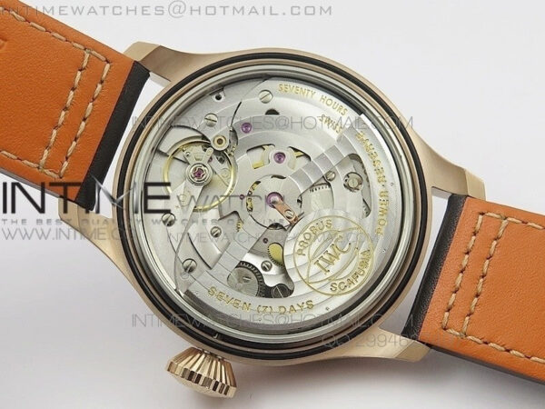 Big Pilot IW500917 ZF 1:1 RG Best Edition on Brown Leather Strap A521111 – Bild 17