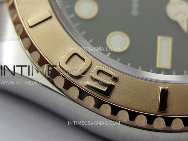 Yacht-Master 126621 904L/RG C+F 1:1 Best Edition Black Dial On 904L/RG Bracelet VR3235 – Bild 2