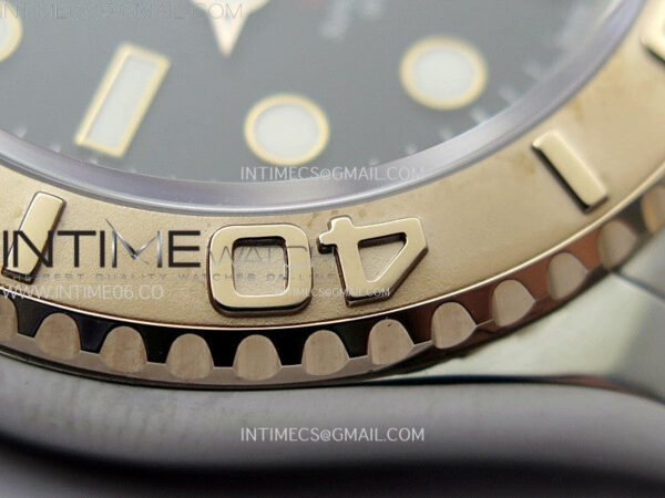 Yacht-Master 126621 904L/RG C+F 1:1 Best Edition Black Dial On 904L/RG Bracelet VR3235 – Bild 3