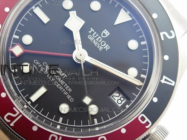 Black Bay GMT Baselworld 2018 Pepsi Blue/Red Bezel ZF 1:1 Best Edition Black Dial on SS Bracelet A2836 – Bild 4