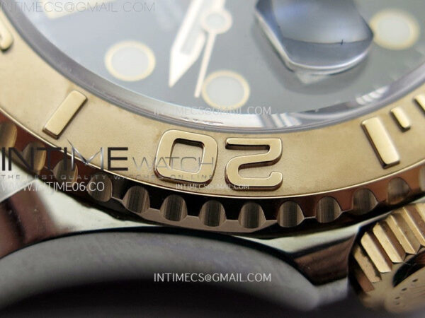 Yacht-Master 126621 904L/RG C+F 1:1 Best Edition Black Dial On 904L/RG Bracelet VR3235 – Bild 5