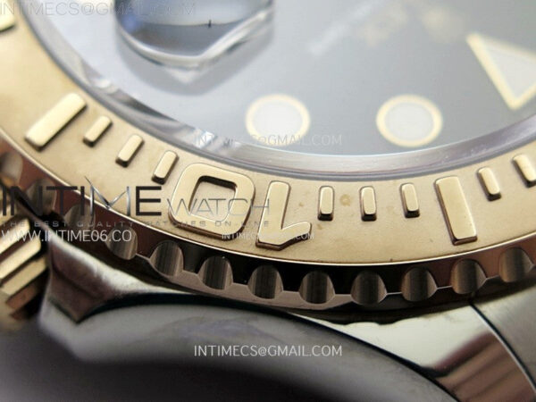Yacht-Master 126621 904L/RG C+F 1:1 Best Edition Black Dial On 904L/RG Bracelet VR3235 – Bild 6