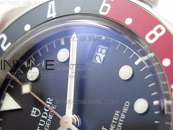 Black Bay GMT Baselworld 2018 Pepsi Blue/Red Bezel ZF 1:1 Best Edition Black Dial on SS Bracelet A2836 – Bild 8