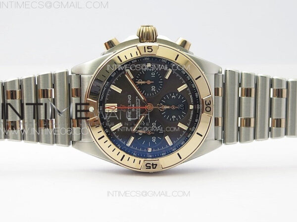 Chronomat B01 42mm SS/RG TF 1:1 Best Edition Gray Dial on SS Bracelet A7750 – Bild 3