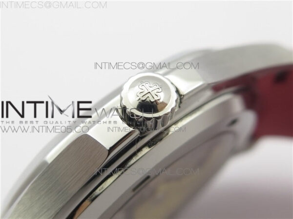 Aquanaut 5167A Singapore Edition SS ZF 1:1 Best Edition Red Second Hand on Red Rubber Strap 324CS (Free box) – Bild 10