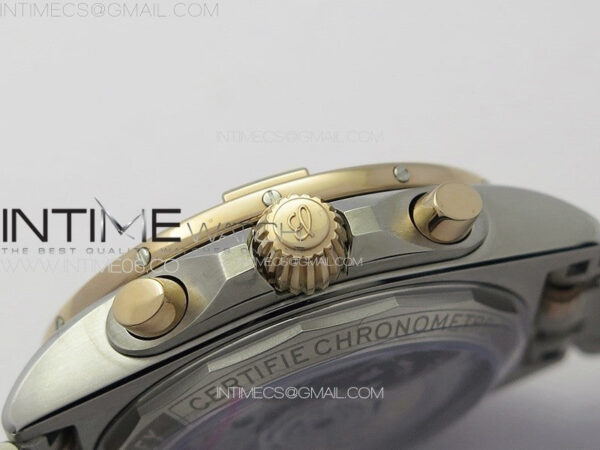 Chronomat B01 42mm SS/RG TF 1:1 Best Edition Gray Dial on SS Bracelet A7750 – Bild 11