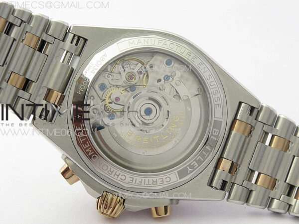 Chronomat B01 42mm SS/RG TF 1:1 Best Edition Gray Dial on SS Bracelet A7750 – Bild 20