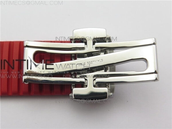 Aquanaut 5167A Singapore Edition SS ZF 1:1 Best Edition Red Second Hand on Red Rubber Strap 324CS (Free box) – Bild 14