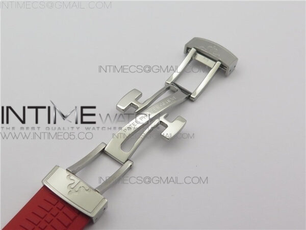 Aquanaut 5167A Singapore Edition SS ZF 1:1 Best Edition Red Second Hand on Red Rubber Strap 324CS (Free box) – Bild 15