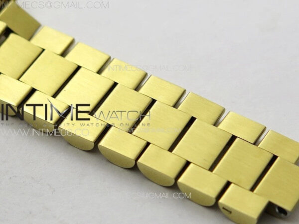 DateJust 31mm YG/Crystals Bezel APSF Best Edition Blue MOP Dial Crystals Markers on President Bracelet A2824 – Bild 15