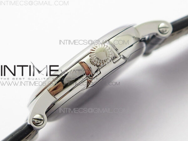 Calatrava 5153G-010 SS ZF 1:1 Best Edition White textured dial on Black Leather Strap A324CS – Bild 12