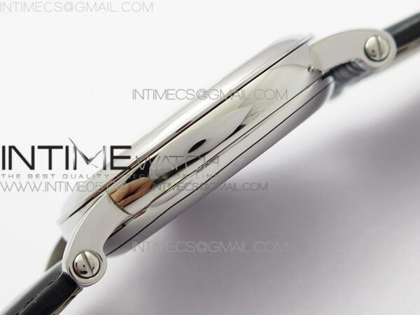 Calatrava 5153G-010 SS ZF 1:1 Best Edition White textured dial on Black Leather Strap A324CS – Bild 14