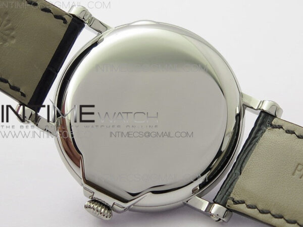 Calatrava 5153G-010 SS ZF 1:1 Best Edition White textured dial on Black Leather Strap A324CS – Bild 25