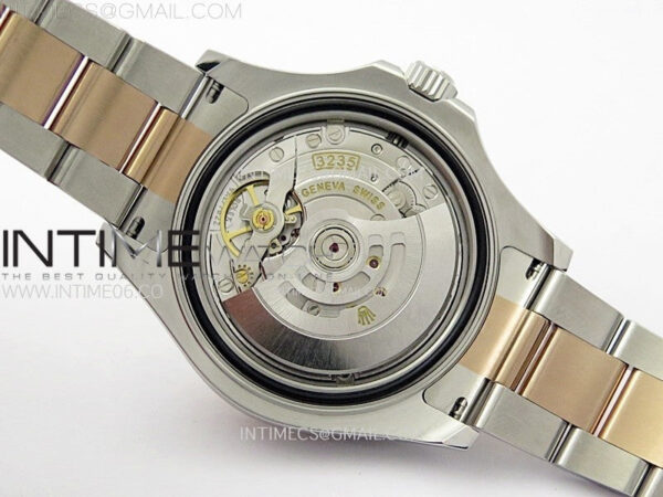 Yacht-Master 126621 904L/RG C+F 1:1 Best Edition Black Dial On 904L/RG Bracelet VR3235 – Bild 24