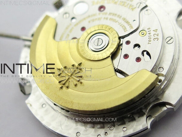 Annual Calendar Moonphase 5396 SS PPF 1:1 Best Edition Blue Dial on Black Leather Strap PPF324 – Bild 25