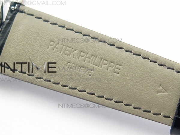 Calatrava 5296G SS ZF 1:1 Best Edition Ivory Dial On Black Leather Strap 324CS (Free box) – Bild 26