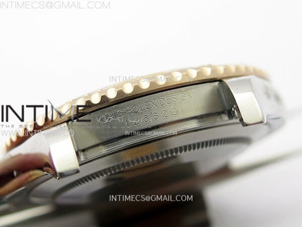 Yacht-Master 126621 904L/RG C+F 1:1 Best Edition Black Dial On 904L/RG Bracelet VR3235 – Bild 30