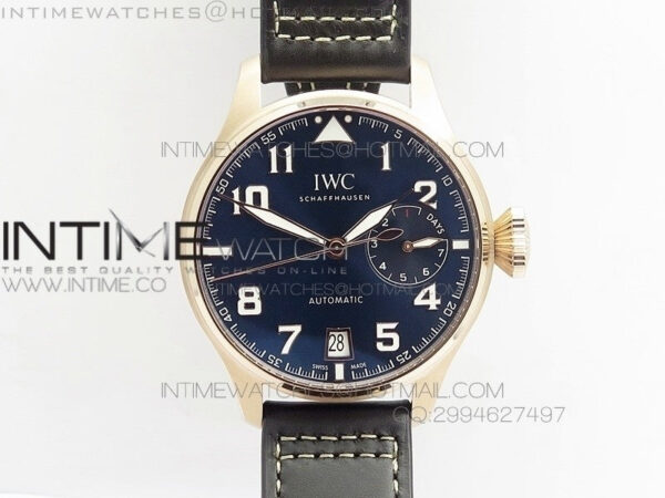 Big Pilot IW500909 RG ZF 1:1 Le Petit Prince Best Edition on Brown Leather Strap A521111