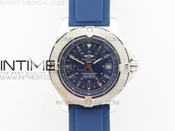 Colt Automatic 44mm SS Blue Textured Dial A2824