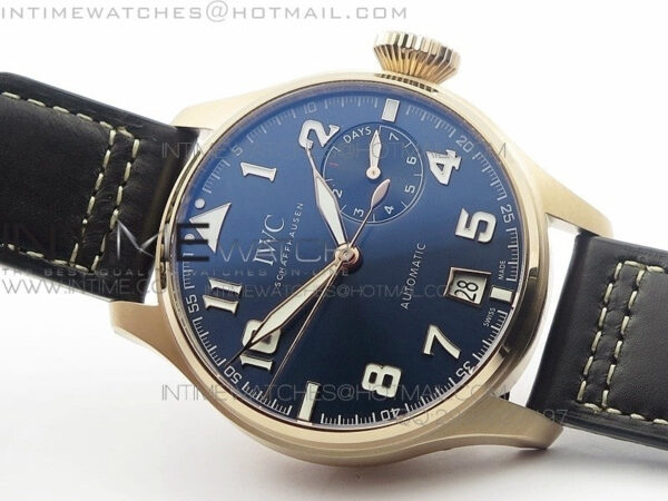 Big Pilot IW500909 RG ZF 1:1 Le Petit Prince Best Edition on Brown Leather Strap A521111 – Bild 3