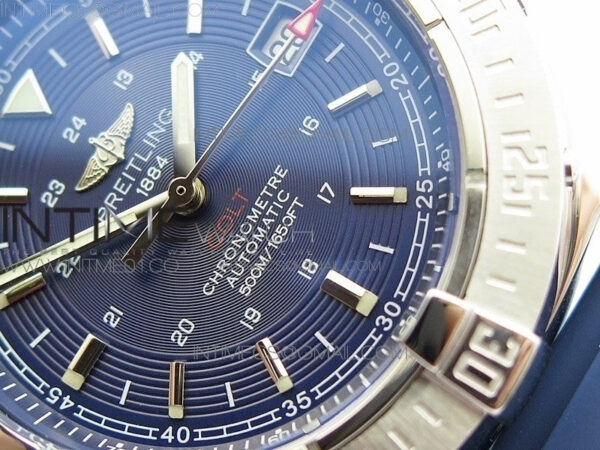 Colt Automatic 44mm SS Blue Textured Dial A2824 – Bild 5