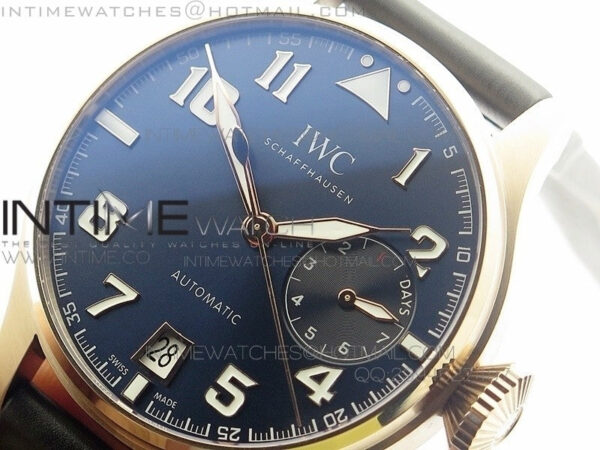 Big Pilot IW500909 RG ZF 1:1 Le Petit Prince Best Edition on Brown Leather Strap A521111 – Bild 5
