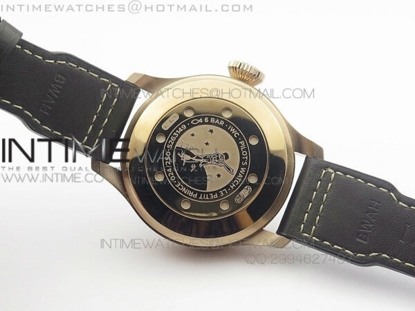 Big Pilot IW500909 RG ZF 1:1 Le Petit Prince Best Edition on Brown Leather Strap A521111 – Bild 14