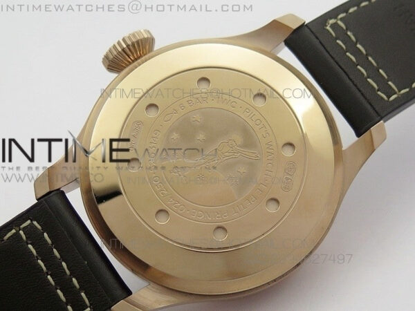 Big Pilot IW500909 RG ZF 1:1 Le Petit Prince Best Edition on Brown Leather Strap A521111 – Bild 15