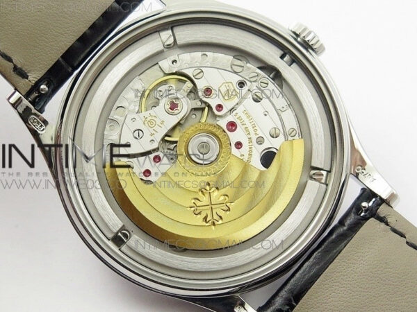 Calatrava 5296G SS ZF 1:1 Best Edition Ivory Dial On Black Leather Strap 324CS (Free box) – Bild 37