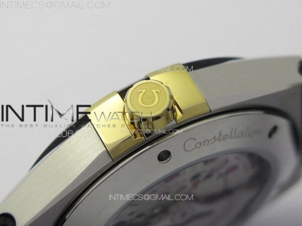 Constellation 131.33.41.21.03.001 SS/RG TW Best Edition Green Dial On Black Gummy Strap A8900 – Bild 10
