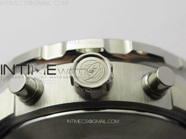 Aquatimer IW376711 SS V6SF 1:1 Best Edition Blue Dial on Blue Rubber Strap A7750 – Bild 10