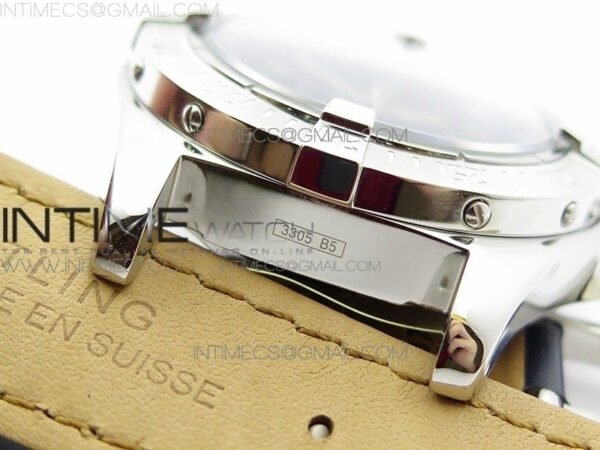 Colt Automatic 44mm SS White Textured Dial on Brown Leather Strap A2824 – Bild 13