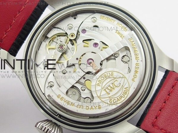 Big Pilot Real PR IW500435 "Muhammad Ali" ZF Best Edition on Black Leather Strap A51111 – Bild 16