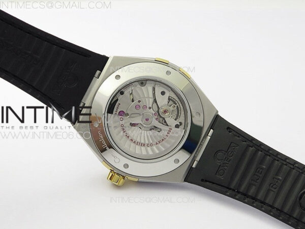 Constellation 131.33.41.21.03.001 SS/RG TW Best Edition Green Dial On Black Gummy Strap A8900 – Bild 19