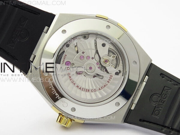Constellation 131.33.41.21.03.001 SS/RG TW Best Edition Green Dial On Black Gummy Strap A8900 – Bild 20