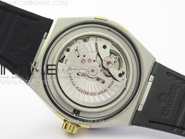 Constellation 131.33.41.21.03.001 SS/RG TW Best Edition Green Dial On Black Gummy Strap A8900 – Bild 21