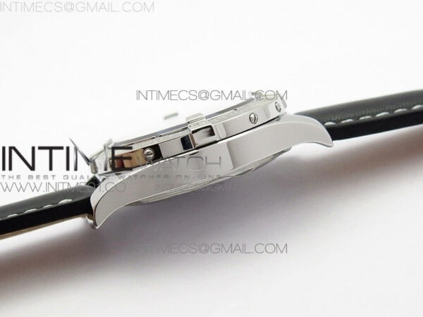 Colt Automatic 44mm SS Black Textured Dial on Black Leather Strap A2824 – Bild 8