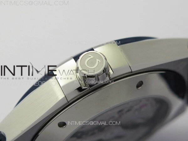 Constellation 131.33.41.21.03.001 SS TW Best Edition White Dial On Blue Gummy Strap A8900 – Bild 10
