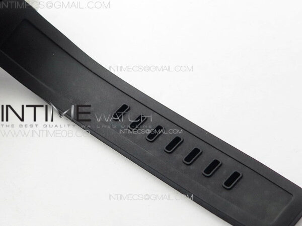 Aquatimer IW376709 SS V6SF 1:1 Best Edition Black Dial on Black Rubber Strap A7750 – Bild 15