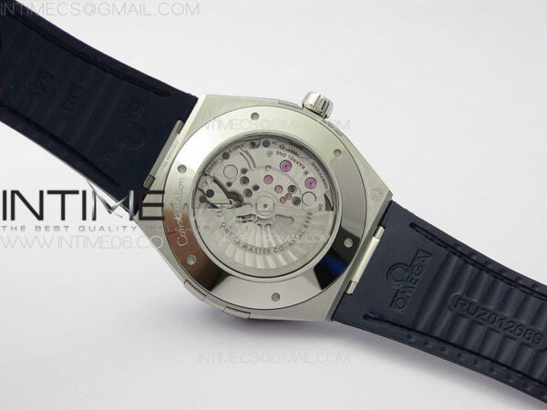 Constellation 131.33.41.21.03.001 SS TW Best Edition White Dial On Blue Gummy Strap A8900 – Bild 19