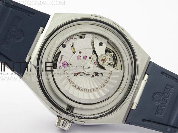 Constellation 131.33.41.21.03.001 SS TW Best Edition White Dial On Blue Gummy Strap A8900 – Bild 22