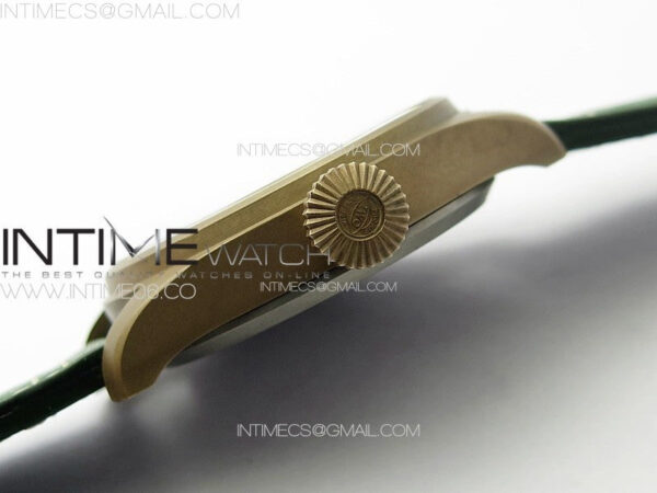 Big Pilot IW329702 Bronzo B12 Best Edition Green Dial on Brown Leather Strap A2824 – Bild 7