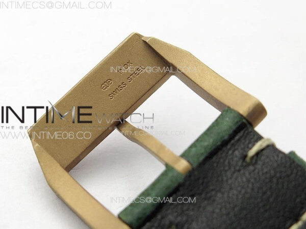 Big Pilot IW329702 Bronzo B12 Best Edition Green Dial on Brown Leather Strap A2824 – Bild 11
