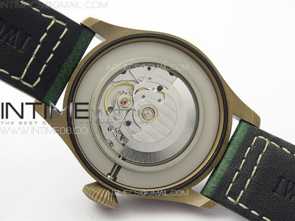 Big Pilot IW329702 Bronzo B12 Best Edition Green Dial on Brown Leather Strap A2824 – Bild 16